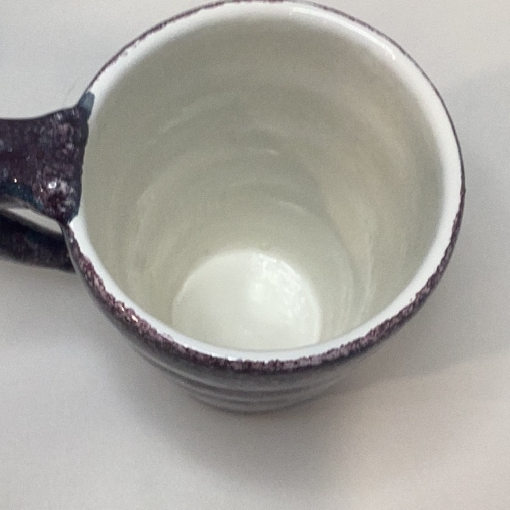🦄 Pair of Rare Starbucks Seahorse Handle Mugs - Hand Painted, Made in It - Picture 6 of 16